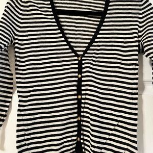 Tory Burch cardigan thin sweater size XS.